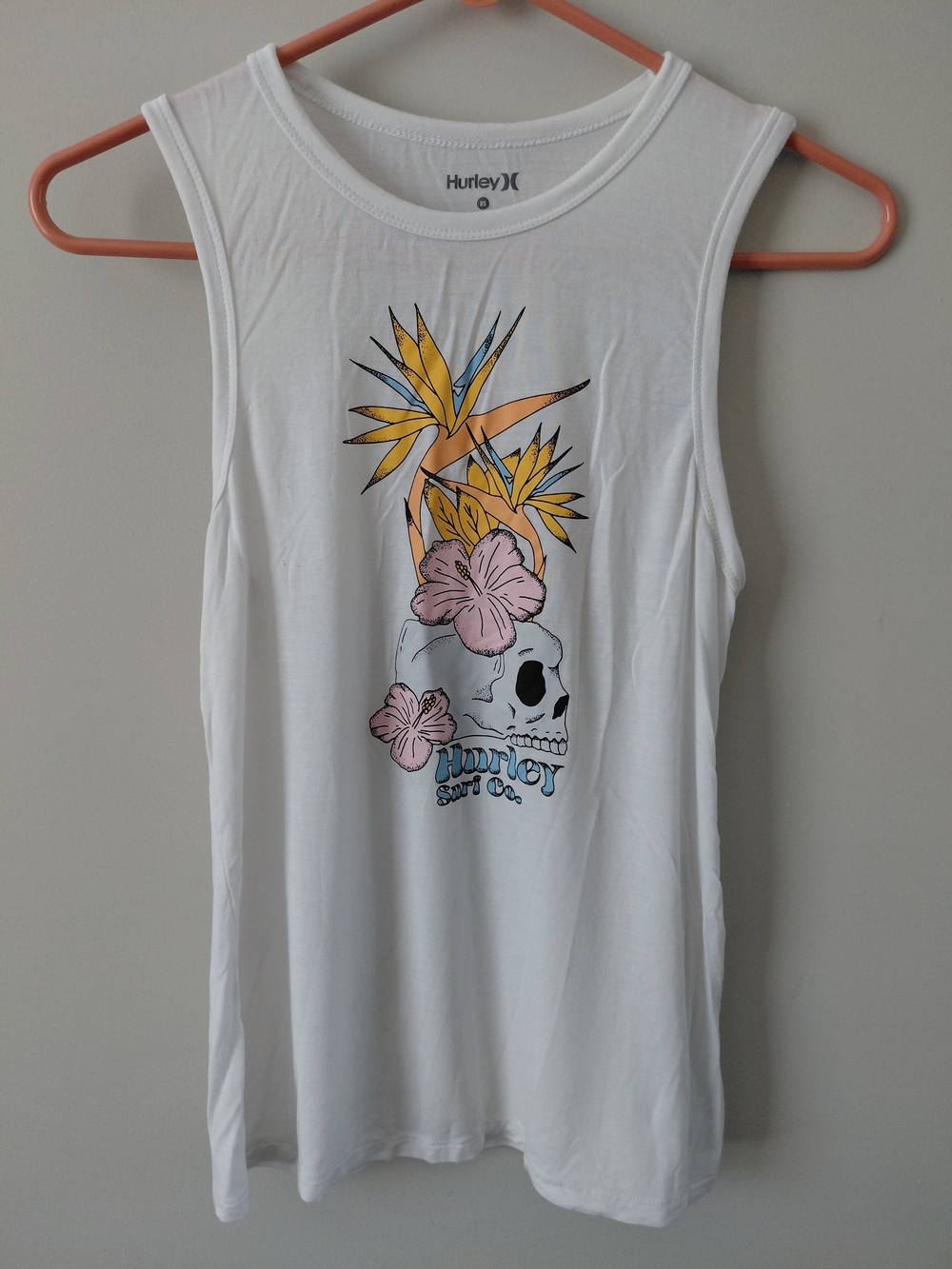 Hurley Women's Birdie Muscle Tank T-shirt